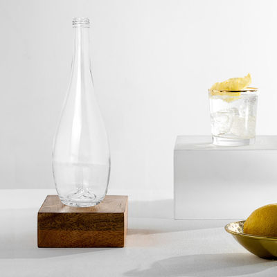 375 ml 500 ml 750 ml γυάλινο μπουκάλι καθαρού νερού με στριφογλυφικό καπάκι Industrial παρέχεται δωρεάν