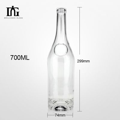 Εκτύπωση με οθόνη και ηλεκτροπληρωμή 500 ml γυάλινης φιάλης αλκοολούχων ποτών