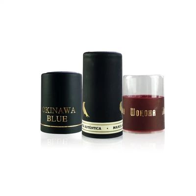Προσαρμοσμένο PVC Necking Tape Glass Bottle Shrink Cap για λύσεις συσκευασίας ποτών