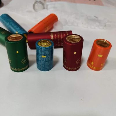Σφραγισμός Στρογγυλό σχήμα PVC διαυγές λαιμό συρρικνώνονται ταινίες μανίκι για εξατομικευμένο καπάκι μπουκαλιού