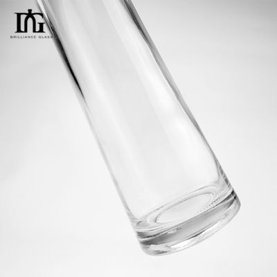Επεξεργασία επιφάνειας χαρακτικής 750ml 500ml 350ml γυάλινο κενό μπουκάλι για ουίσκι και τζιν