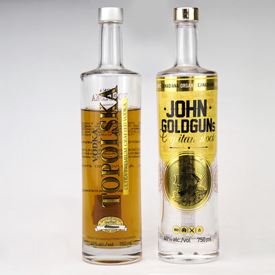 750ml 700ml Chicago Style γυάλινο μπουκάλι κρασιού με ξύλινο καπάκι από φελλό και προσαρμοσμένο λογότυπο