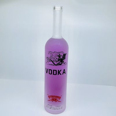 200ml 375ml 500ml 750ml 1000ml στρογγυλό γυάλινο μπουκάλι με κάλυμμα φελλού και ειδικό σχεδιασμό