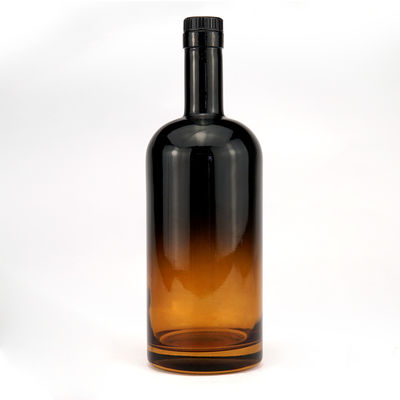 Φιάλη γυαλιού 700 ml για ποτά βιομηχανικά ποτά Διαφανές κίτρινο μαύρο