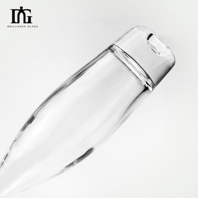 550 ml γυάλινο μπουκάλι για ουίσκι Brandy Vodka OEM/ODM Αποδεκτό και χαρακτική επιφάνεια χειρισμού