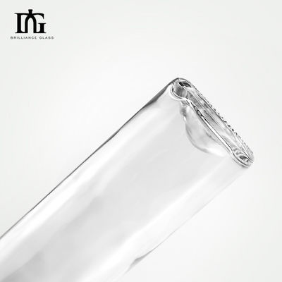 Προσαρμοσμένο σχήμα 700ml 750ml 1000ml γυάλινο σώμα Βότκα Λικέρ Τζιν κενό μπουκάλι ουίσκι για εσάς