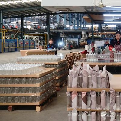 Κελάρι από γυαλί 500 ml Δυστυχές μπουκάλι για ουίσκι Μπράντυ Ρουμ Τζιν Λικέρ