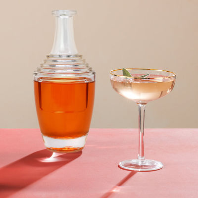Προσαρμοσμένο 200 ml μοναδικό σχεδιασμό γυάλινο μπουκάλι για ρούμι ουίσκι βότκα και φελλό