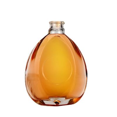 Top Fashion 700ml 1000ml 1L γυάλινο μπουκάλι για βότκα Spirits Liquor Βασικό υλικό γυαλί