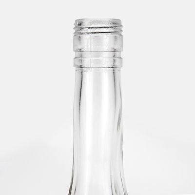 Βότκα 500 ml μπλε γυαλί μπουκάλι ουίσκι με φελλό και καπάκι με βίδα
