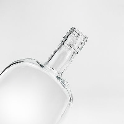 Καυτό Στάμπλινγκ 500Ml Άδειο Κουαρτ Σπαθί Γυαλί Βότκα μπουκάλι με καπάκι βίδα για οινοπνεύματα