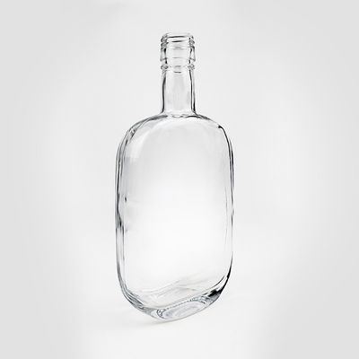 Καυτό Στάμπλινγκ 500Ml Άδειο Κουαρτ Σπαθί Γυαλί Βότκα μπουκάλι με καπάκι βίδα για οινοπνεύματα