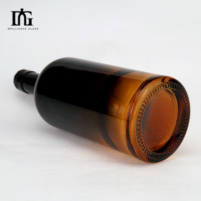 Φιαλίδια γυαλιού χρώματος ψεκασμού 700ml Διαυγές σκανδιναβικό σχεδιασμό με φελλό
