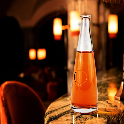 750 ml 1000 ml Ρουμ Ουίσκι Τζιν Τεκίλα Μπράντυ Λικέρ Ποτά Γυάλινο μπουκάλι με φελλό