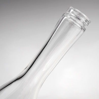 500 ml γυάλινο μπουκάλι Τέλος βάζο σχήμα μακρύ λαιμό Βότκα κρασί με φελλό βίδα και οι δύο τύπου σφράγισης