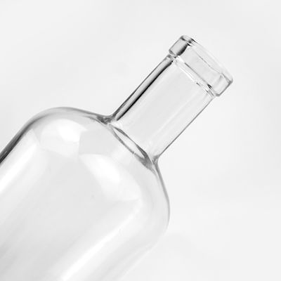 Προσαρμοσμένο λογότυπο 300ml 500ml 700ml 750ml γυάλινο μπουκάλι για Βότκα Ουίσκι Λικέρ Μπράντυ