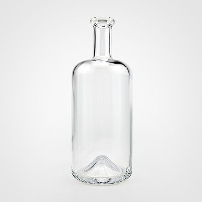 750 ml γυάλινο μπουκάλι με χαρακτική επιφάνεια και καπάκι από φελλό