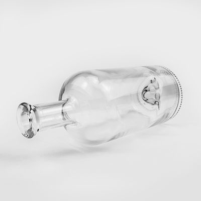 750 ml γυάλινο μπουκάλι με χαρακτική επιφάνεια και καπάκι από φελλό