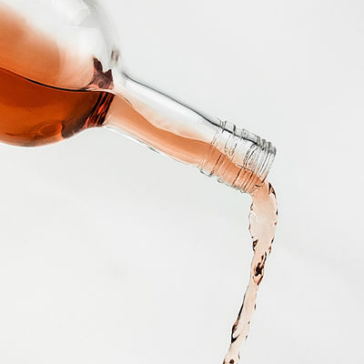 750ml 75cl Διαφανή κενά γυάλινα μπουκάλια για αλκοόλ για OEM / ODM Αποδεκτή προσαρμογή