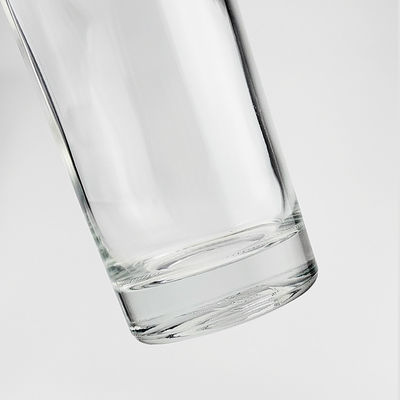 750ml 75cl Διαφανή κενά γυάλινα μπουκάλια για αλκοόλ για OEM / ODM Αποδεκτή προσαρμογή