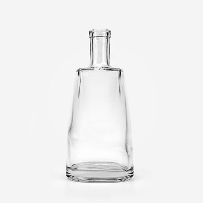 700 ml γυάλινο μπουκάλι για βότκα τζιν και κρασί υλικό σώματος γυαλί λογότυπο αποδεκτό