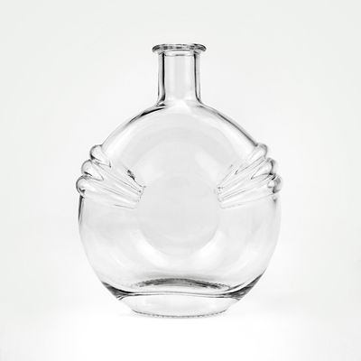 500 ml 700 ml σαφές γυάλινο μπουκάλι με φελλό για μπράντυ Δικαιούμενο OEM/ODM μοναδικό