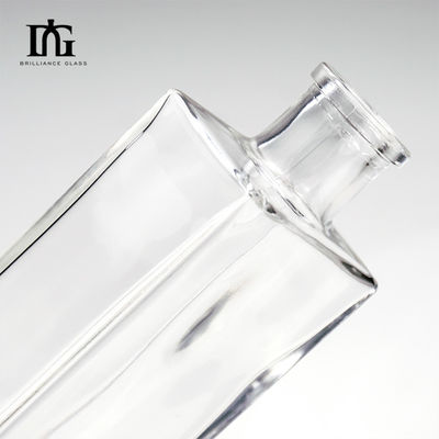Εκτύπωση Offset 500ml Φωτογραφίες ποτών από διαυγές γυαλί με παχύ πάτωμα και φελλό