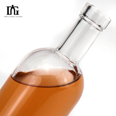 500 ml/700 ml/750 ml γυάλινο μπουκάλι για οθόνη εκτύπωσης, θερμής τυποποίησης και ηλεκτροπλαστικής