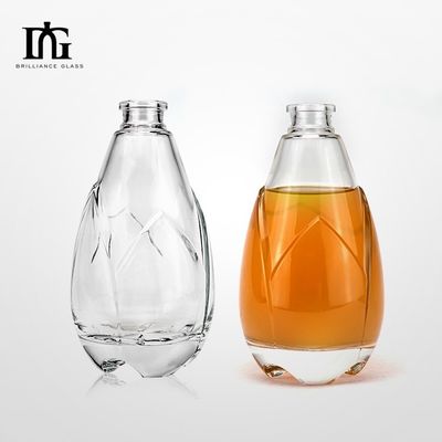 Δικαιούμενο OEM/ODM 500ml γυάλινο μπουκάλι τζιν με εκτύπωση οθόνης