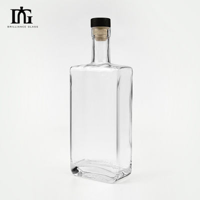 Βάζο γυάλινο με χαραγμένο για παραγγελία 700ml Τζιν Ρουμ Άδειο 700ml 750ml Βότκα Ουίσκι Μπράντυ