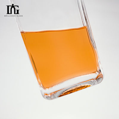 Βάζο γυάλινο με χαραγμένο για παραγγελία 700ml Τζιν Ρουμ Άδειο 700ml 750ml Βότκα Ουίσκι Μπράντυ