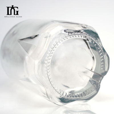 Κλασικό μπουκάλι 1000 ml 1500 ml για βότκα ουίσκι καφέ προσαρμογή και φελλό