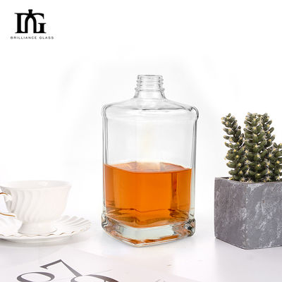 200ml 50cl 100ml Κεπάκι βιδώματος ποτών Γυμναστικό γυάλινο μπουκάλι με καπάκι βιδώματος αλουμινίου