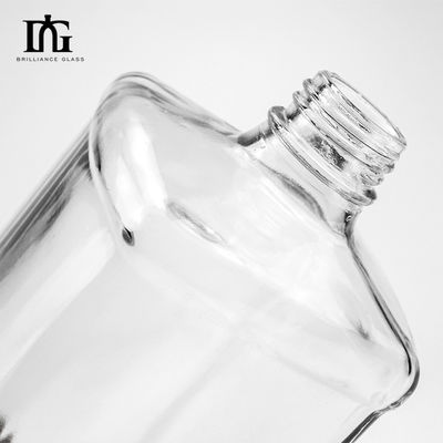 200ml 50cl 100ml Κεπάκι βιδώματος ποτών Γυμναστικό γυάλινο μπουκάλι με καπάκι βιδώματος αλουμινίου