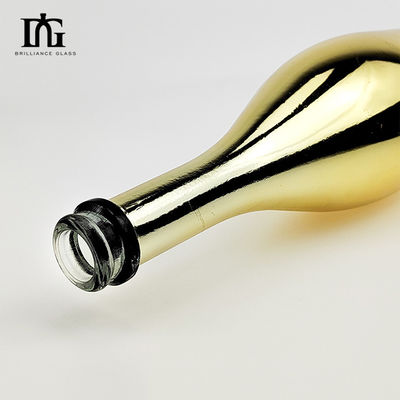 700 ml 750 ml Βιομηχανικά ποτά ηλεκτροπλασμένη γυάλινη φιάλη με προσαρμογή φελλού