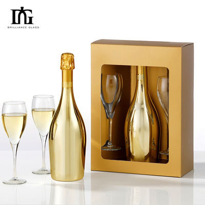 700 ml 750 ml Βιομηχανικά ποτά ηλεκτροπλασμένη γυάλινη φιάλη με προσαρμογή φελλού
