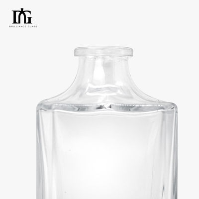 200ml 350ml 500ml 700ml 1000ml Γυαλισμένο γυάλινο μπουκάλι για το φανταχτερό μπουκάλι τεκίλας