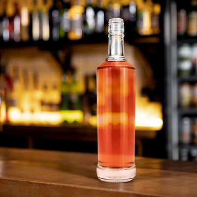 500 ml 700 ml σαφές γυάλινο μπουκάλι με σκορπιό μέσα Εξαιρετική και ανθεκτική