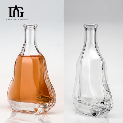 Προσαρμοσμένο 500 ml/1000 ml Guitar Glass Whiskey Brandy Glass Flask για οινοπνευματώδη και ποτά