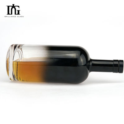 Υλικό γυάλινου κολάρου 500ml 700ml 750ml Μπουκάλια βότκας για ποτά και ποτά
