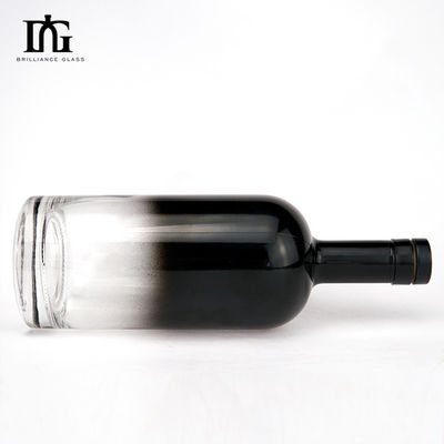 Υλικό γυάλινου κολάρου 500ml 700ml 750ml Μπουκάλια βότκας για ποτά και ποτά