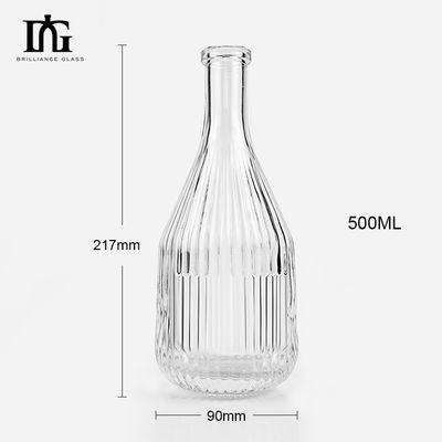 Κύψο 450 ml/700 ml/750 ml για την εμπορική παρουσίαση οινοπνευματωδών ποτών σε καθαρή μορφή