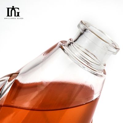 Άδειες Βότκα Τεκίλα Ρουμ Λικέρ Μίνι μπουκάλια κρασιού για λικέρ Βασικό υλικό Γυαλί