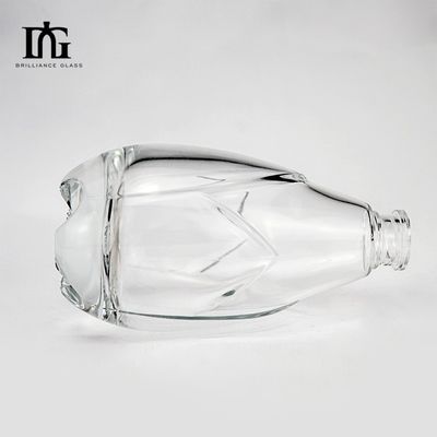 Άδειες Βότκα Τεκίλα Ρουμ Λικέρ Μίνι μπουκάλια κρασιού για λικέρ Βασικό υλικό Γυαλί