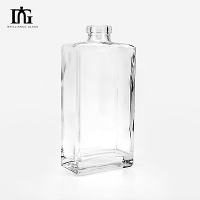 Κετράδια γυάλινα μπουκάλια 500 ml για ανθρακούχα ποτά και ουίσκι σε διαφανές υλικό