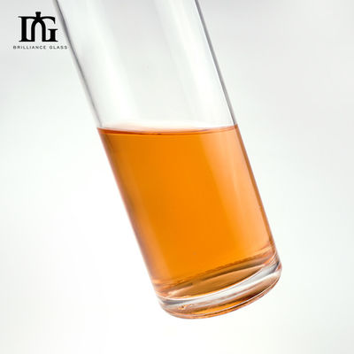 Βιομηχανικό ποτό 750 ml Διαυγές τζιν Βότκα Πάγο Κύπελλο κρασιού με σφραγίδα CORK