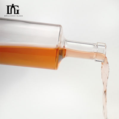 Βιομηχανικό ποτό 750 ml Διαυγές τζιν Βότκα Πάγο Κύπελλο κρασιού με σφραγίδα CORK