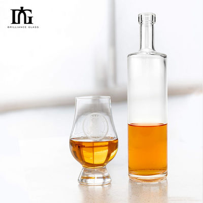 Βιομηχανικό ποτό 750 ml Διαυγές τζιν Βότκα Πάγο Κύπελλο κρασιού με σφραγίδα CORK