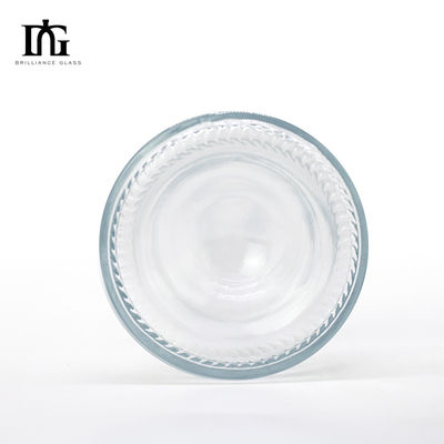 Απευθείας 500 ml κενά καθαρά γυάλινα μπουκάλια δώρου αλκοόλ με φελλό και καπάκι βίδα