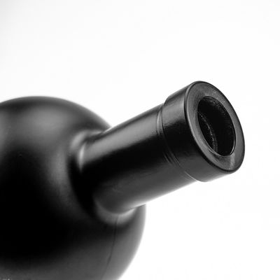 Προσαρμοσμένο μπουκάλι 500 ml Μπορντό Βότκα με επιφάνεια χρώματος